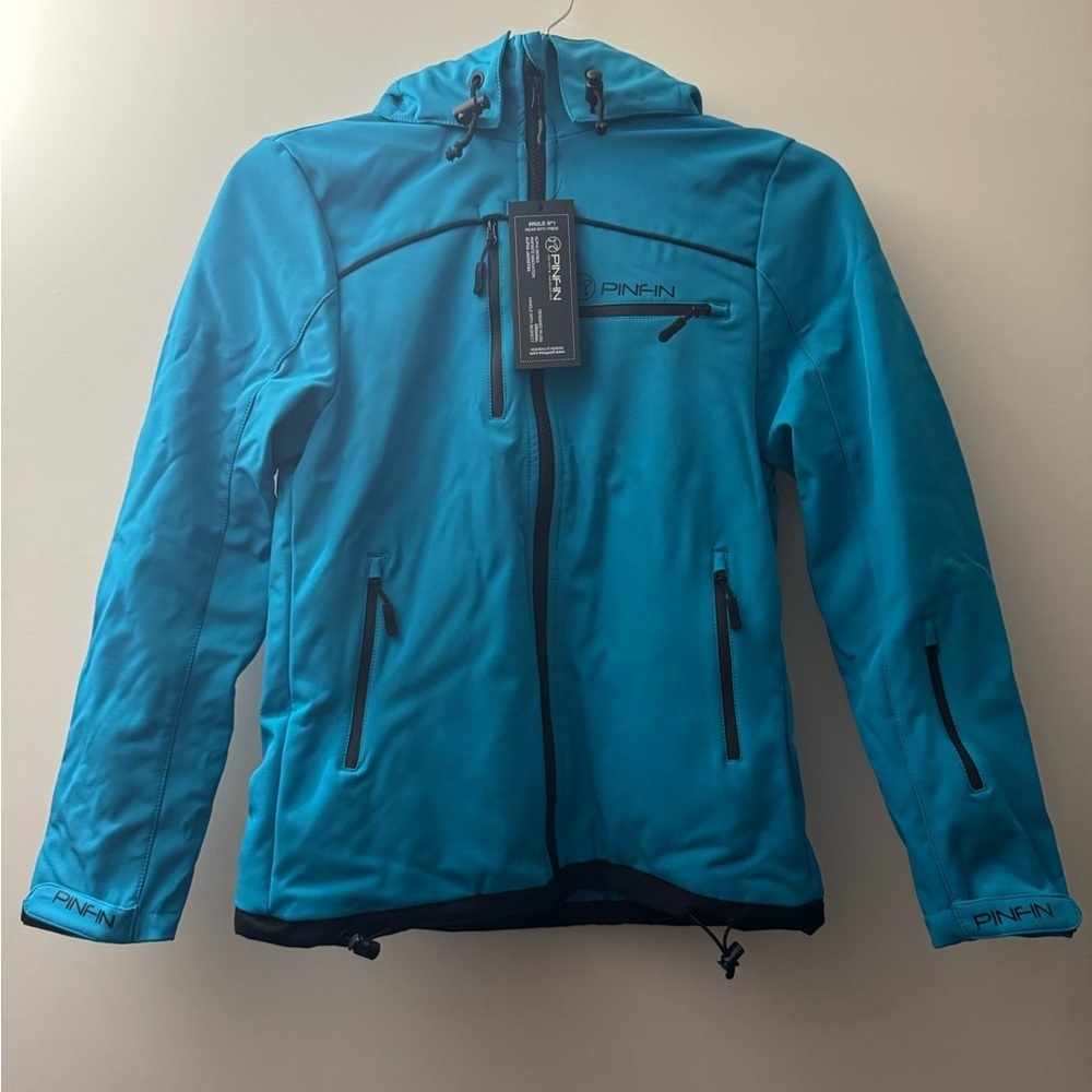 PINFIN Blue Hooded Alpha Series Jacket